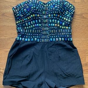 GUESS Jewelled Romper